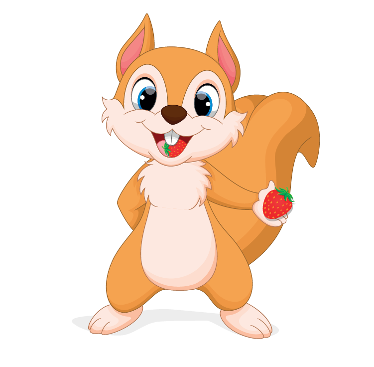 Squirrel mascot