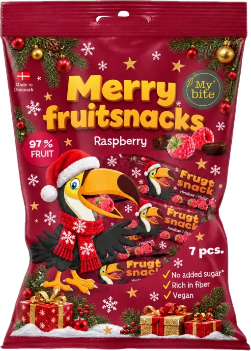 Merry Fruitsnacks Raspberry