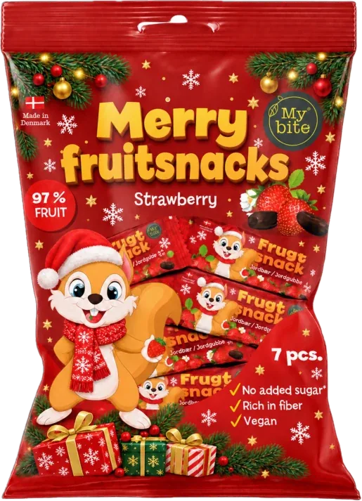Merry Fruitsnacks Strawberry