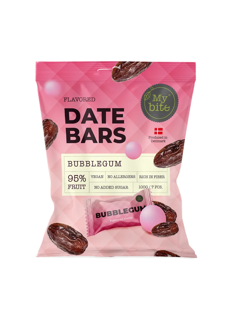 Date Bars Bubblegum