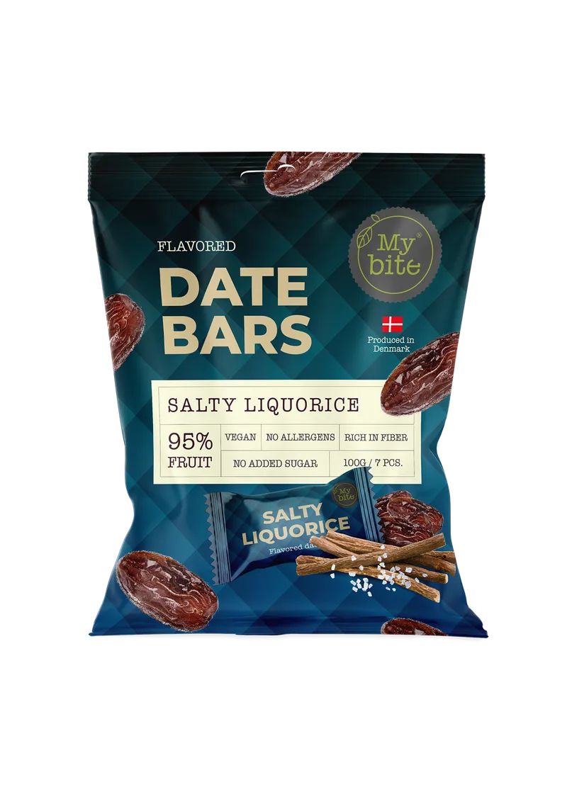 Date Bars Salty Liquorice