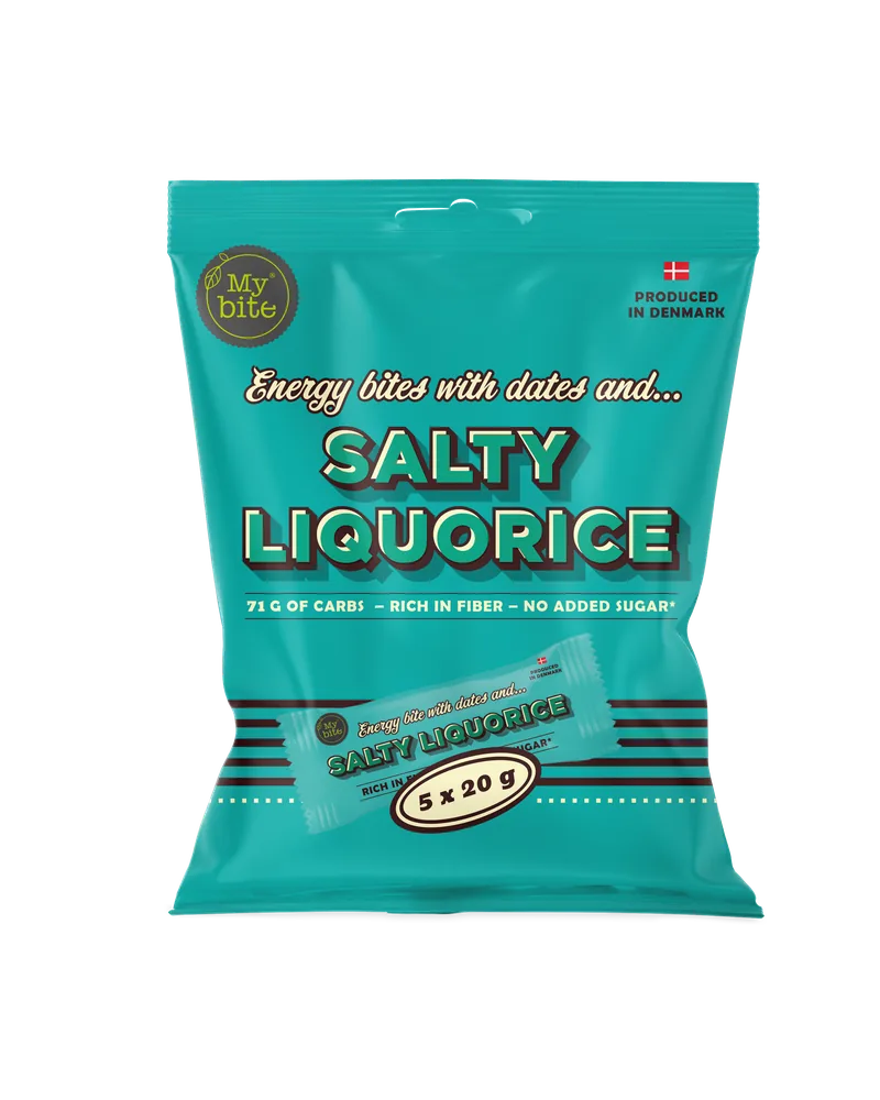 Energy Bites Salty Liquorice