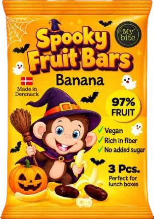 Spooky Fruit Bars Banana