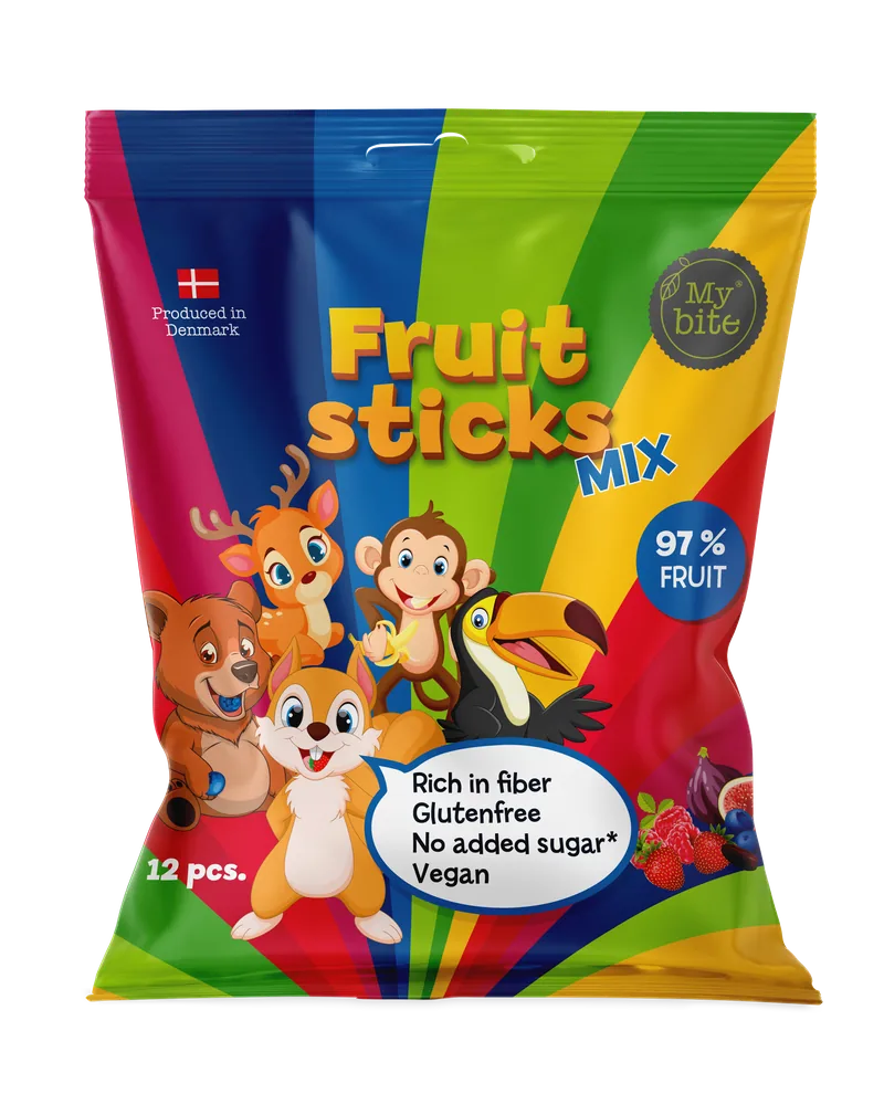Mini Fruit Sticks Mix 180g
