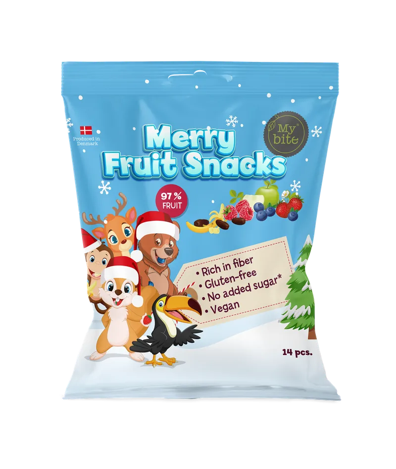 Christmas Fruit Snacks Mix (No Window)