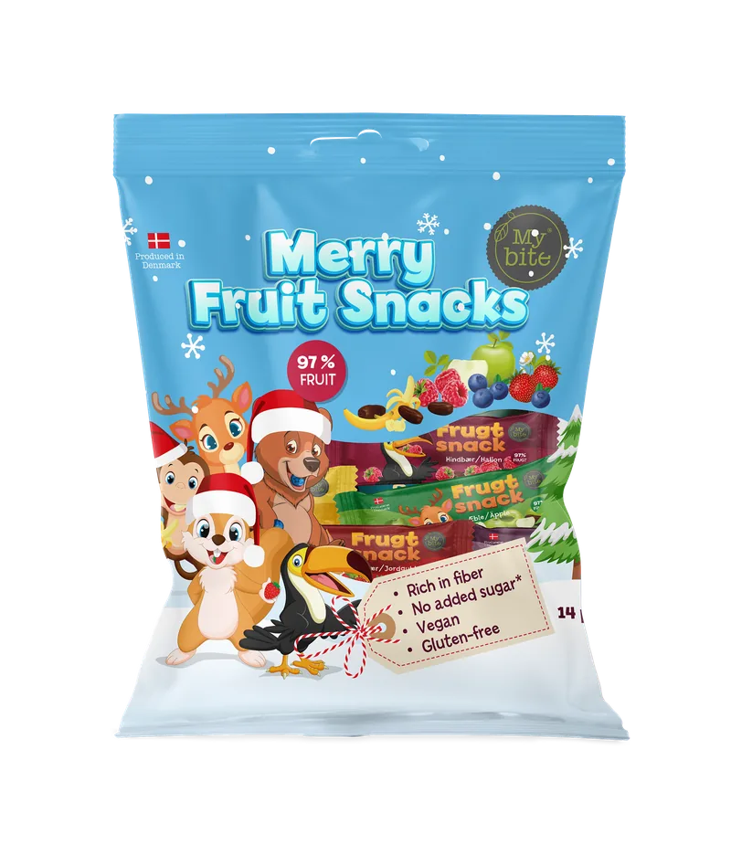 Christmas Fruit Snacks Mix