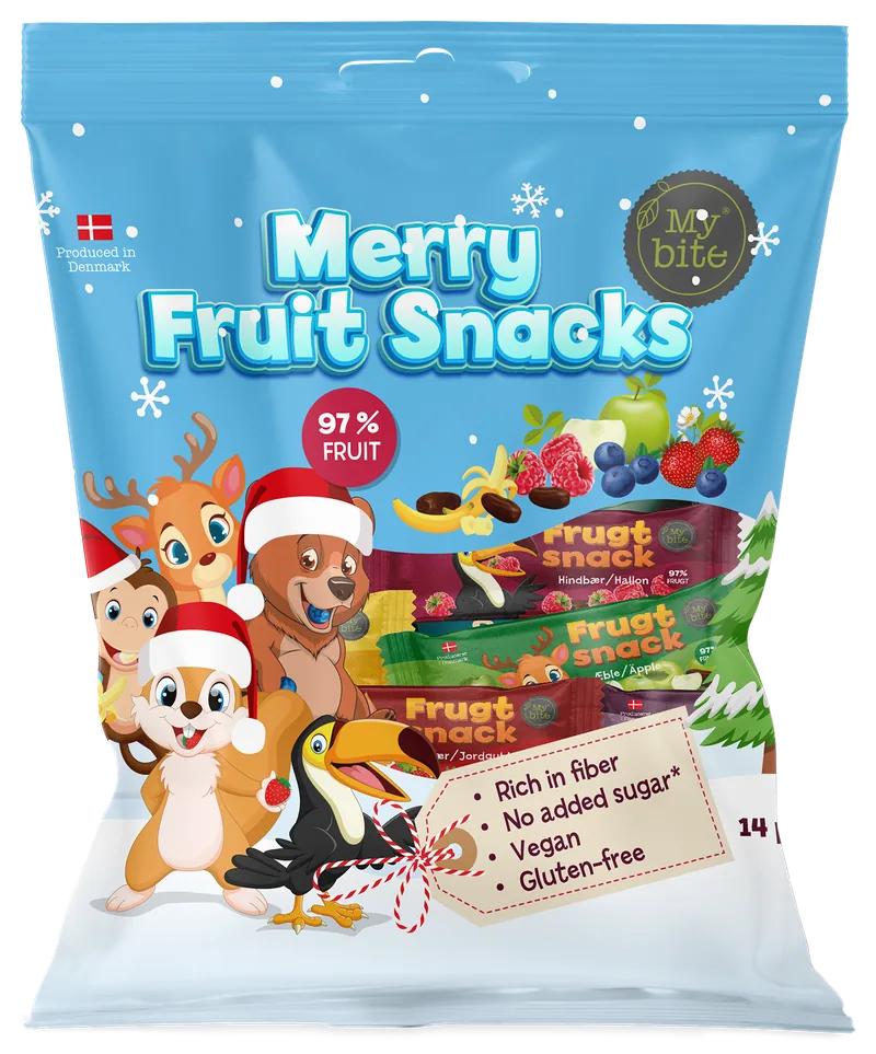 Christmas Fruit Snacks Mix