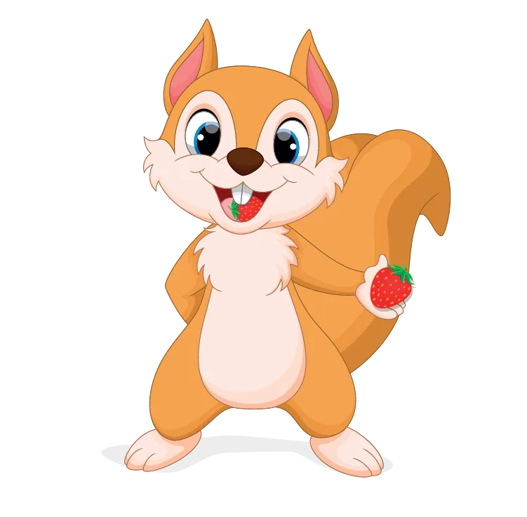 Squirrel mascot