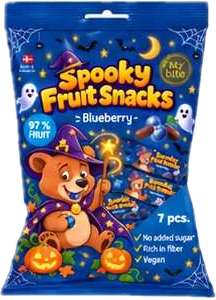Spooky Fruit Snacks Blueberry